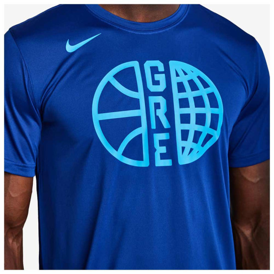 Nike Ανδρική κοντομάνικη μπλούζα Dri-FIT Greece Olympics 24 Practice T-Shirt Nike Ανδρική κοντομάνικη μπλούζα Dri-FIT Greece Olympics 24 Practice T-Shirt